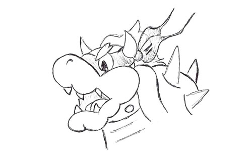 Bowser Sketch