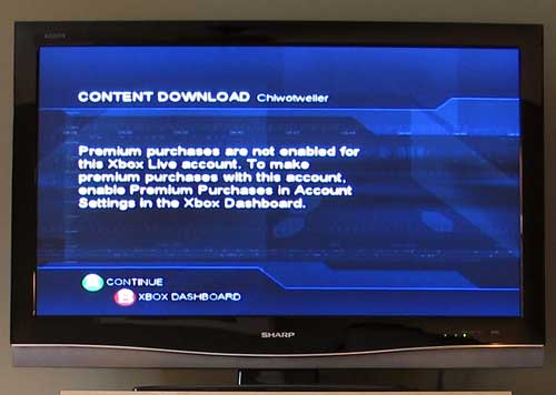 Halo 2 Map Pack Error Image