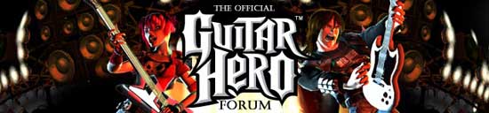 Guitar Hero Forum Header