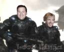 Mark Rein and Cliffy B in Gears