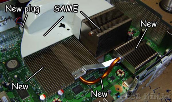 Xbox 360 Elite New Heat Sink