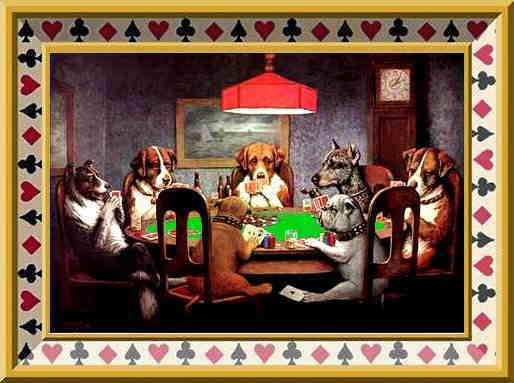 dogs and poker