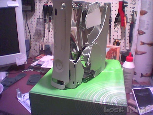 Smashed Xbox 360