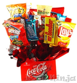 Coke-junk-food-Bouquet