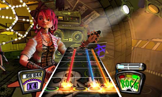 Guitar Hero 80s Screenshot